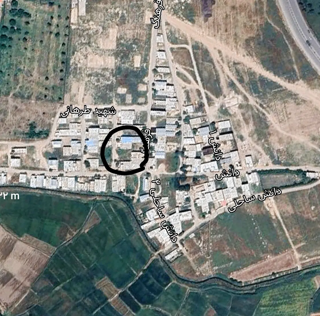 زمین باغ نو (جز طرح)