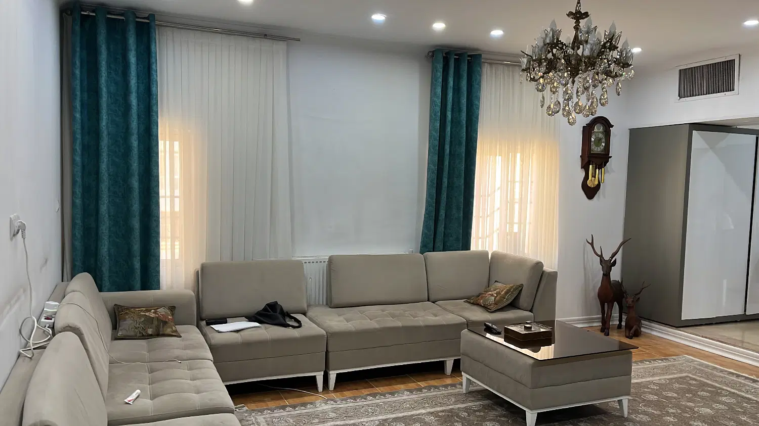 اجاره اپارتمان صد متری دویست میلیون ماهی ۱۷