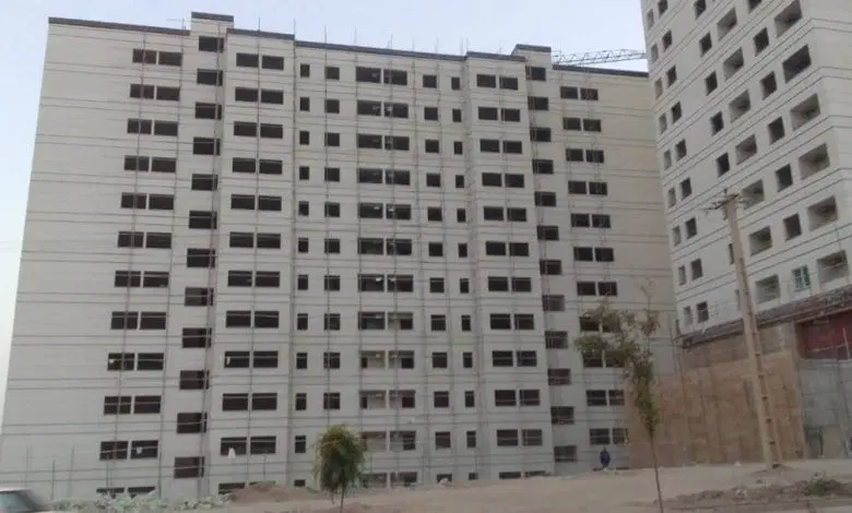 واحد ۱۱۰ متری خوش نقشه فول امکانات پروژه غدیر