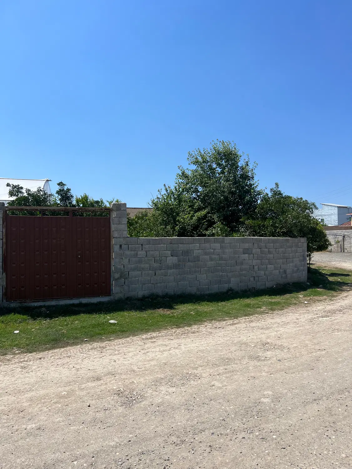 ۵۰۰ متر زمین مسکونی ۲ بر خوش قواره با درختان میوه