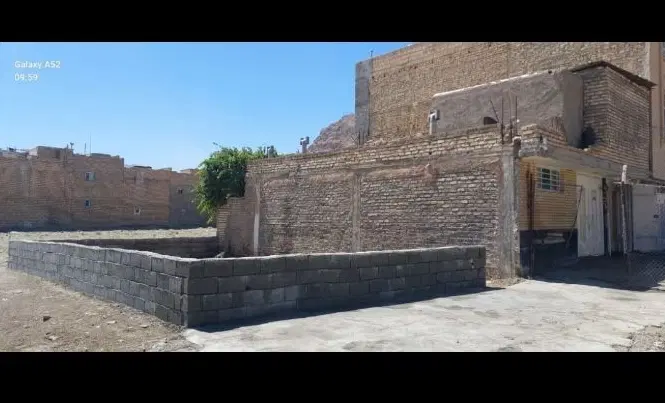 زمین فروشی_ زمین مسکونی۲ طبقه پیلوت_اقساط و معاوضه