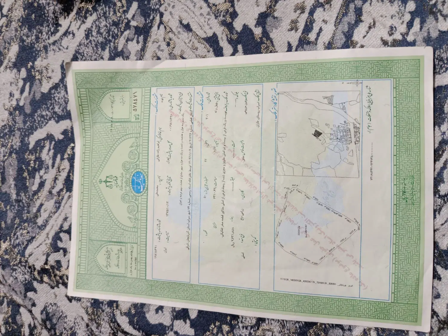 فروش زمین قابل ساخت واقع در بافت سند شش دانگ