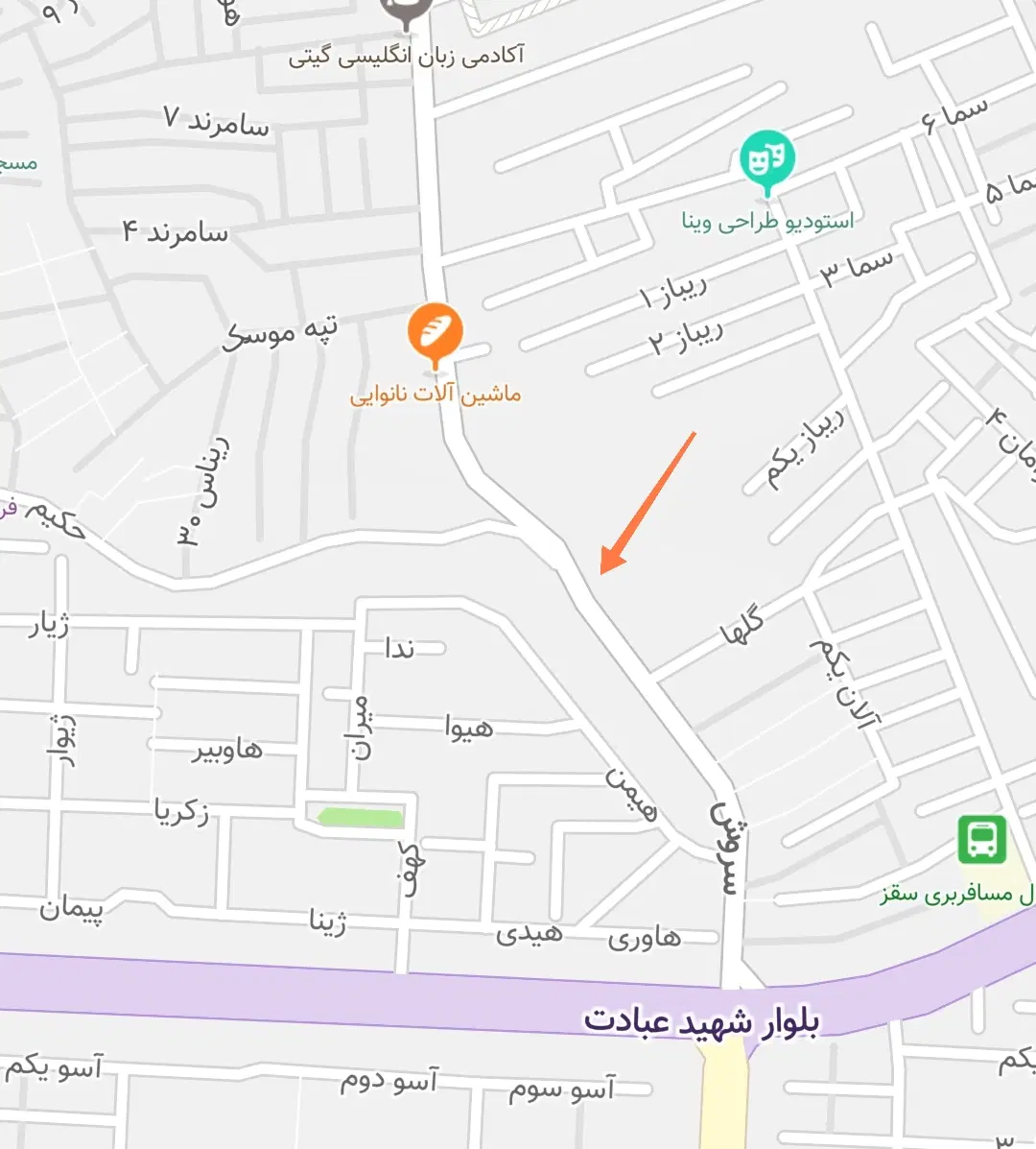مغازه ۷۰ متری جاده موسک