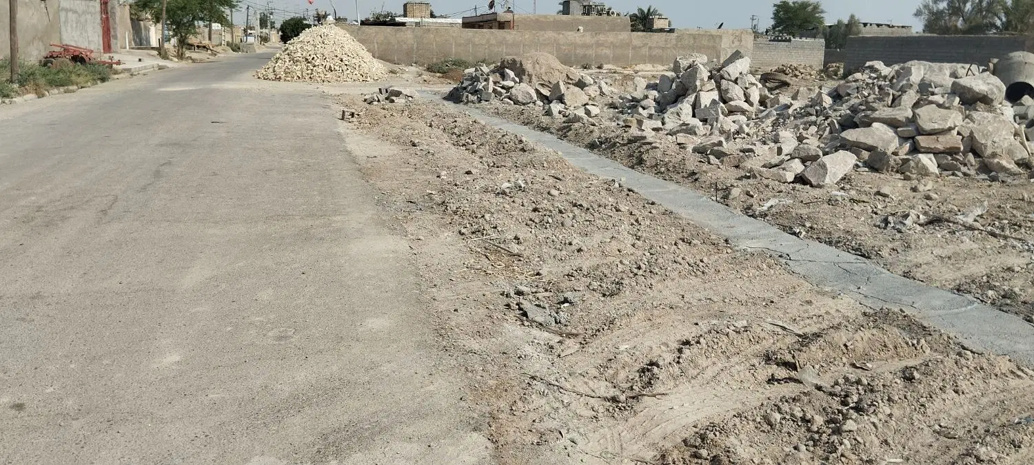 زمین مسکونی روستای دهملا بزرگ