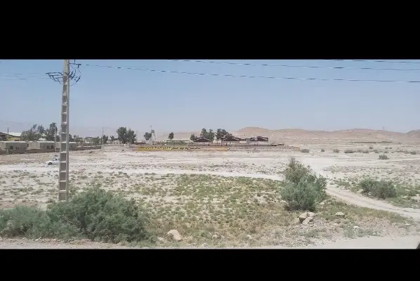زمین ۳۰۰ متری جنب کارخانه رنگ توپ شیراز