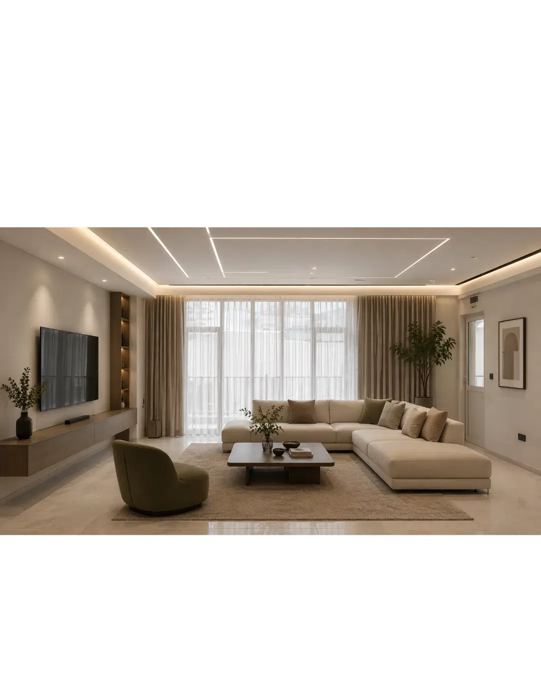 آپارتمان سه خوابه کلید تحویل