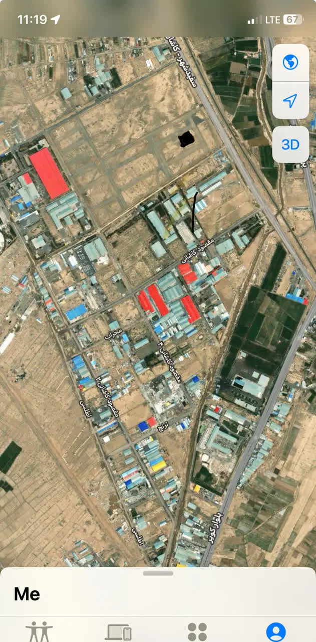 زمین کار گاهی صنعتی