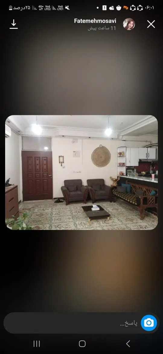 واحد مسکونی نبش خیابون عامری بسیار دلباز