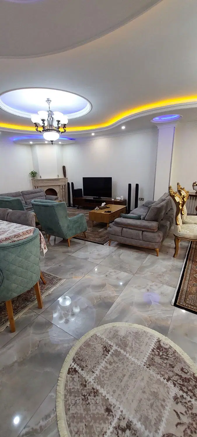 ۱۴۵ متر_ ۳خواب _ بازسازی  شمالی_۲ پارکینگ_شهرک صدف