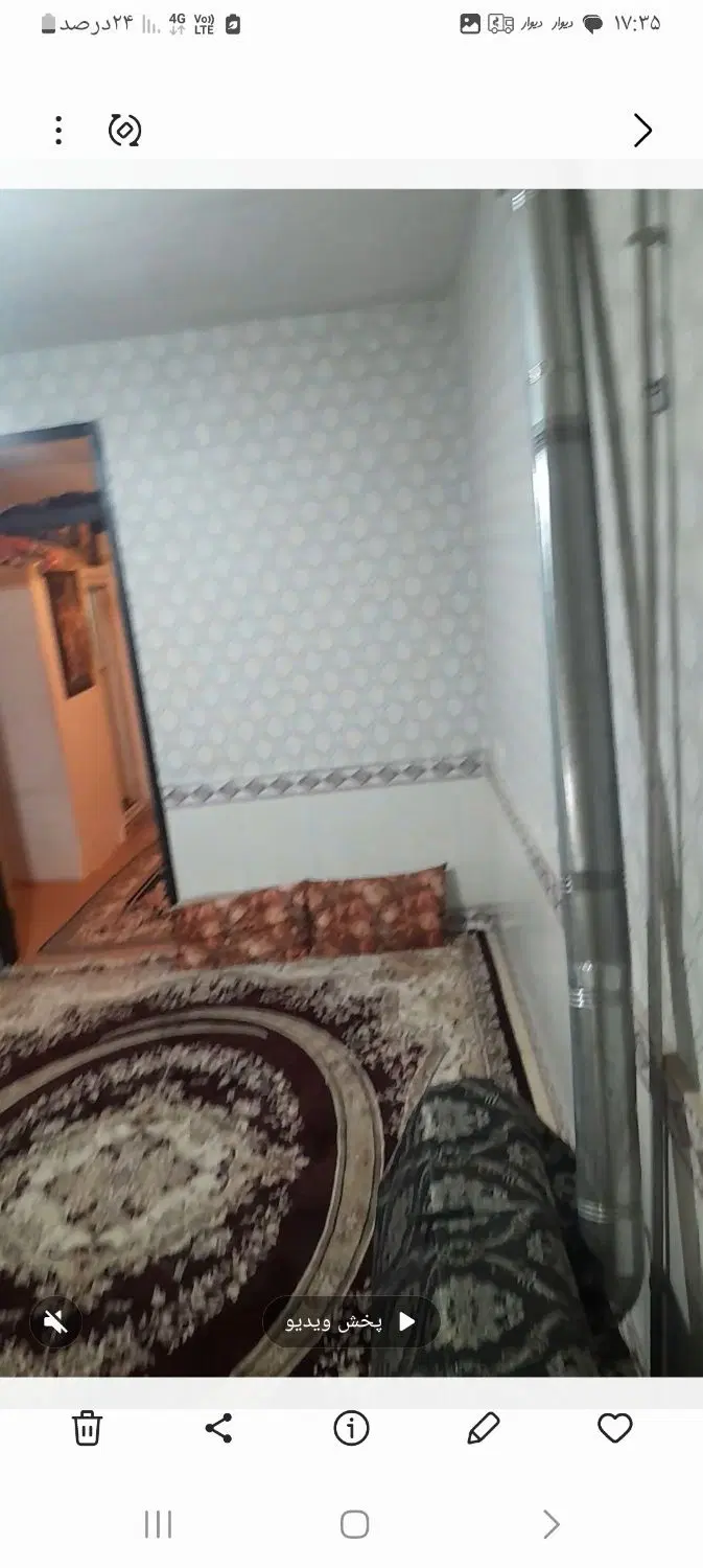 خانه ویلایی یک طبقه چهارباغ ملک آباد