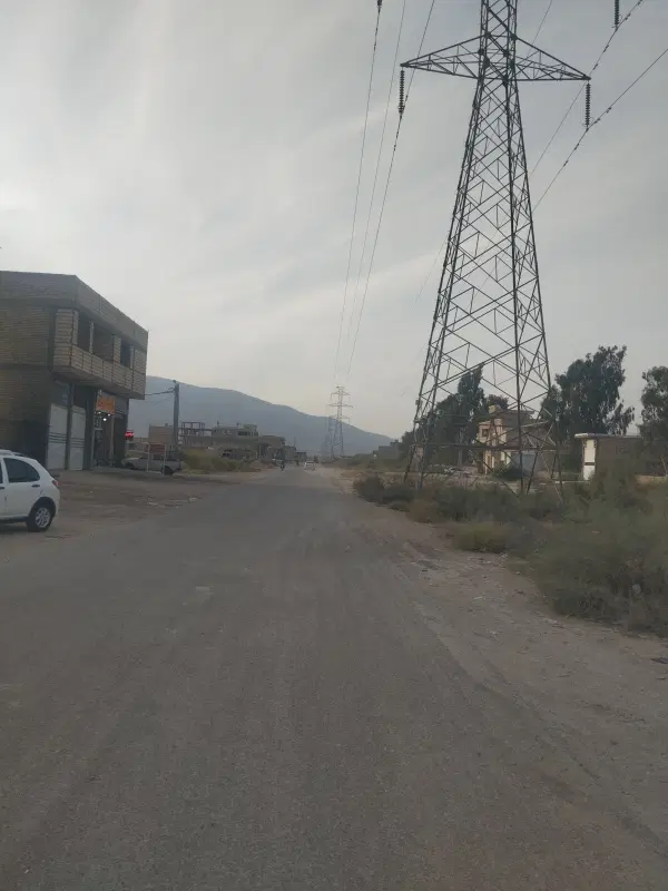 *زمین طرح هادی کرونی شیراز