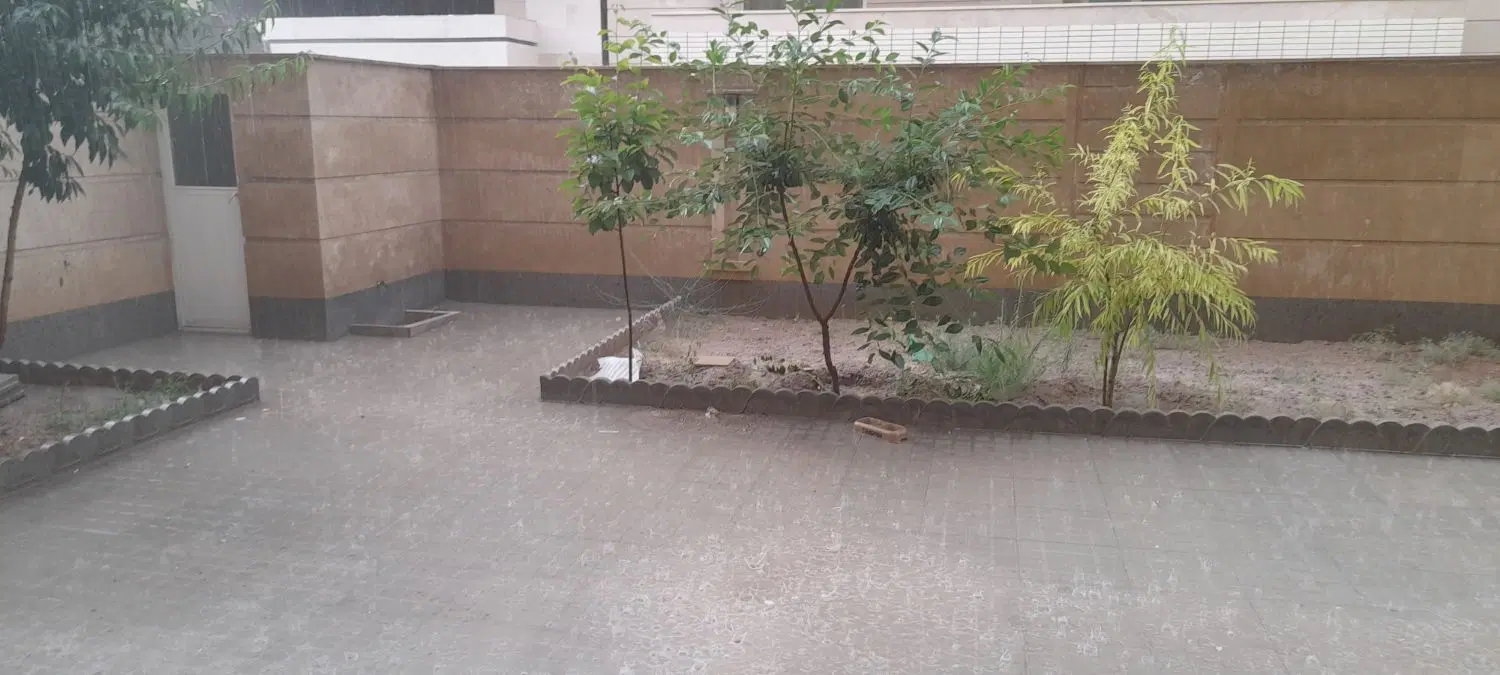حیاط به مساحت ۲۰۶ متر واقع در بلوار عباسی