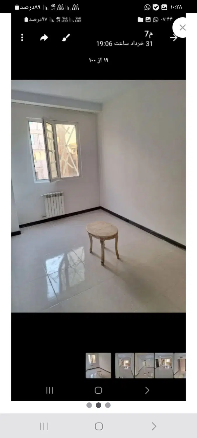 اجاره آپارتمان۶۶متر بلوارقیام مناسب زوج