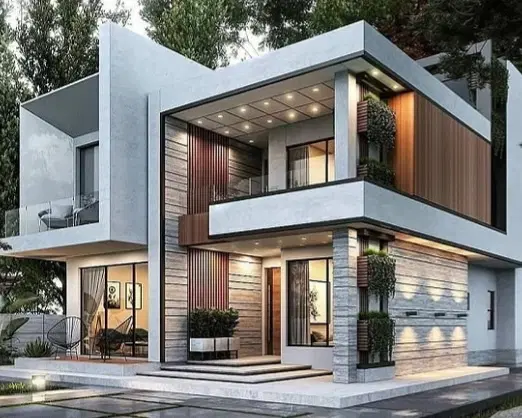 ویلایی ۲ طبقه و نیم با مغازه