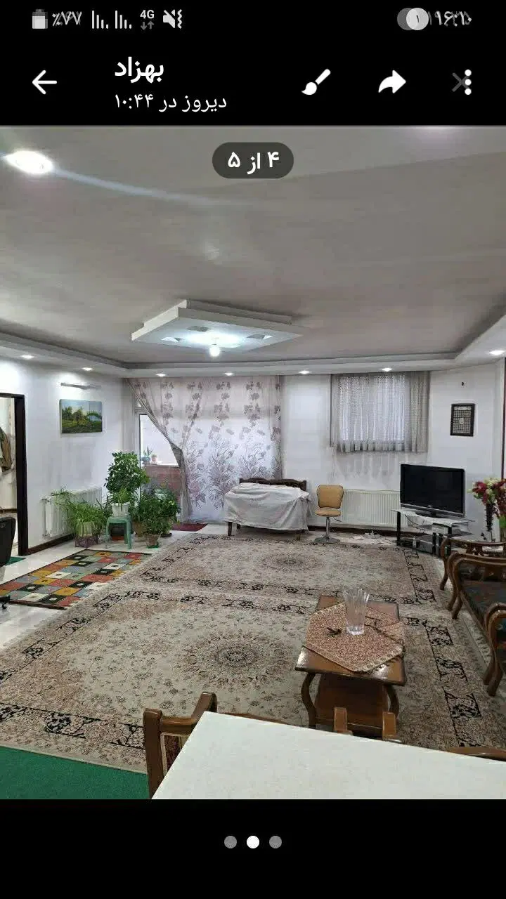 ۱۲۶ متر  تکمیل ۳ خواب محدوده غرضی