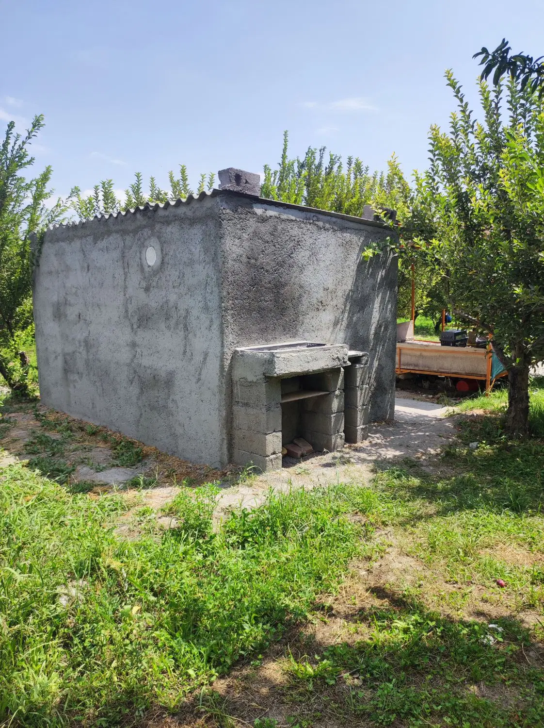باغچه در جاده بالانج روستای توپوز آباد