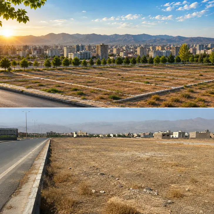 فروش قطعات زمین گمرک اندیشه