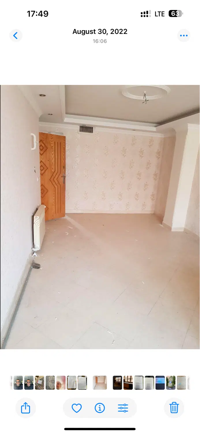 ۶۰متر اپارتمان۲خوابه تکواحدی مهراباد جنوبی فرحزادی