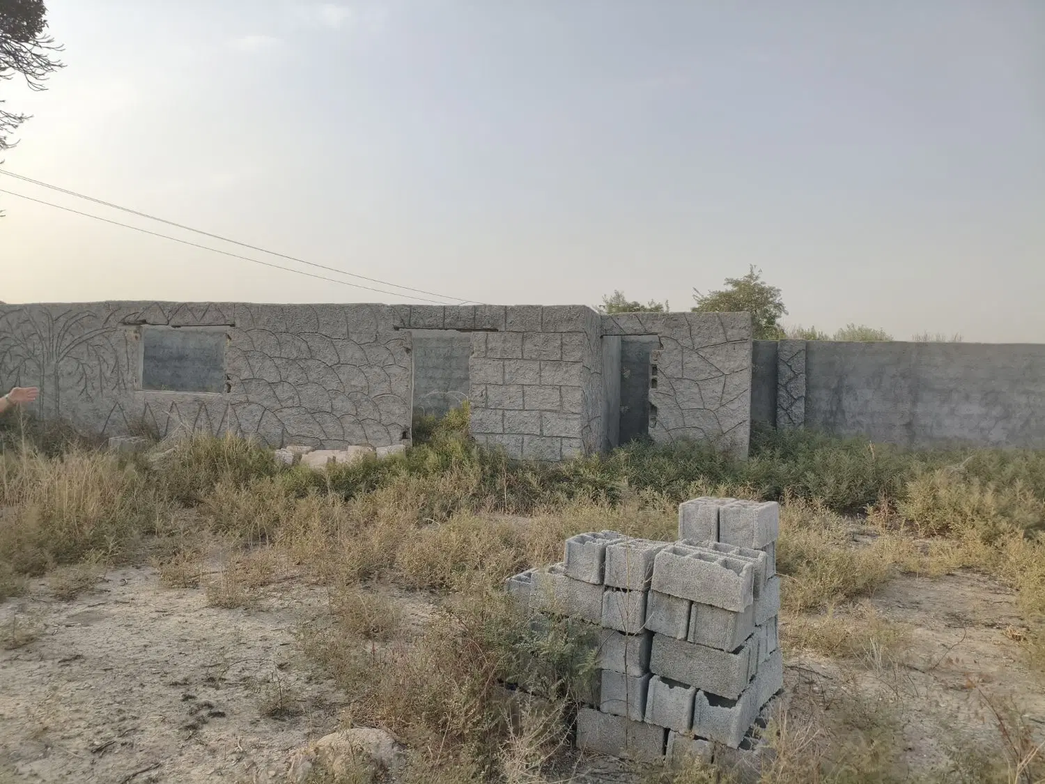 زمین ۱۰۰۰ متری مناسب ساخت سوله و مغازه خین عرب