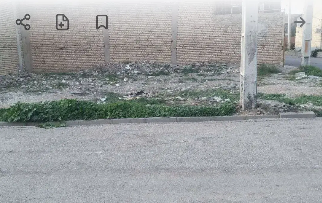 47متر زمین تجاری دونبش در بلوار امام چم گلک