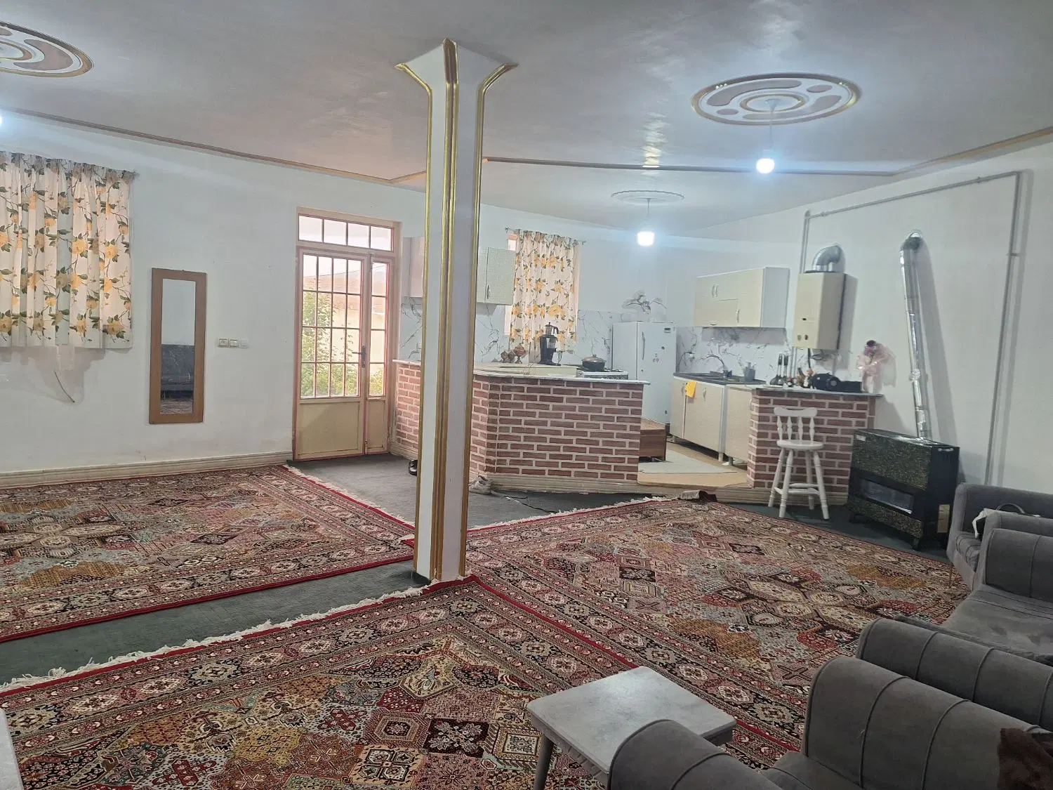 خونه باغ روستایی نو ساخت