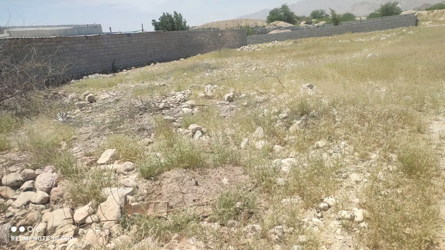 زمین 600 متر قلات بالا