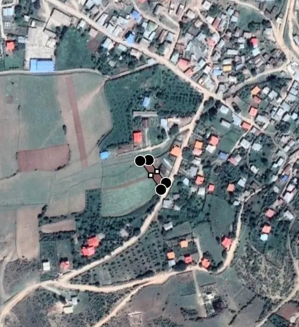 زمین در پول کجور بر خیابان اصلی