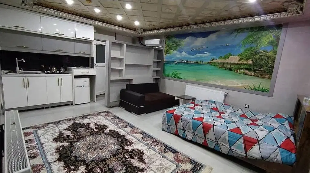 سوییت اجاره روزانه وساعتی دارای پارکینگ