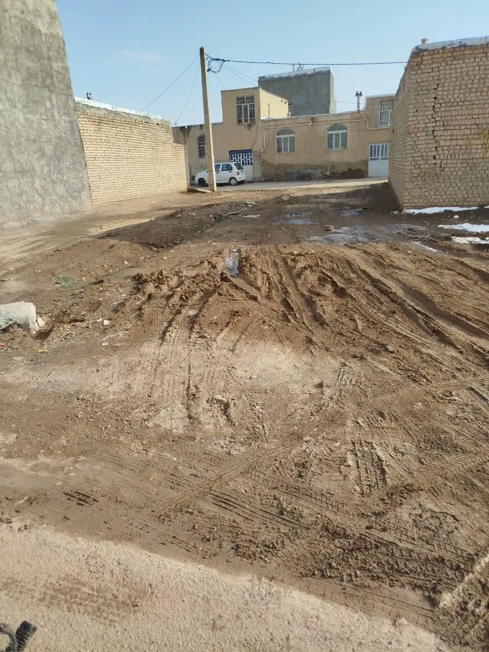 زمین در عباس اباد