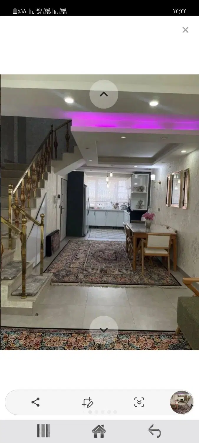 ویلایی دوطبقه ی ۶۰متر حصارک پائین بهرخ فروردین