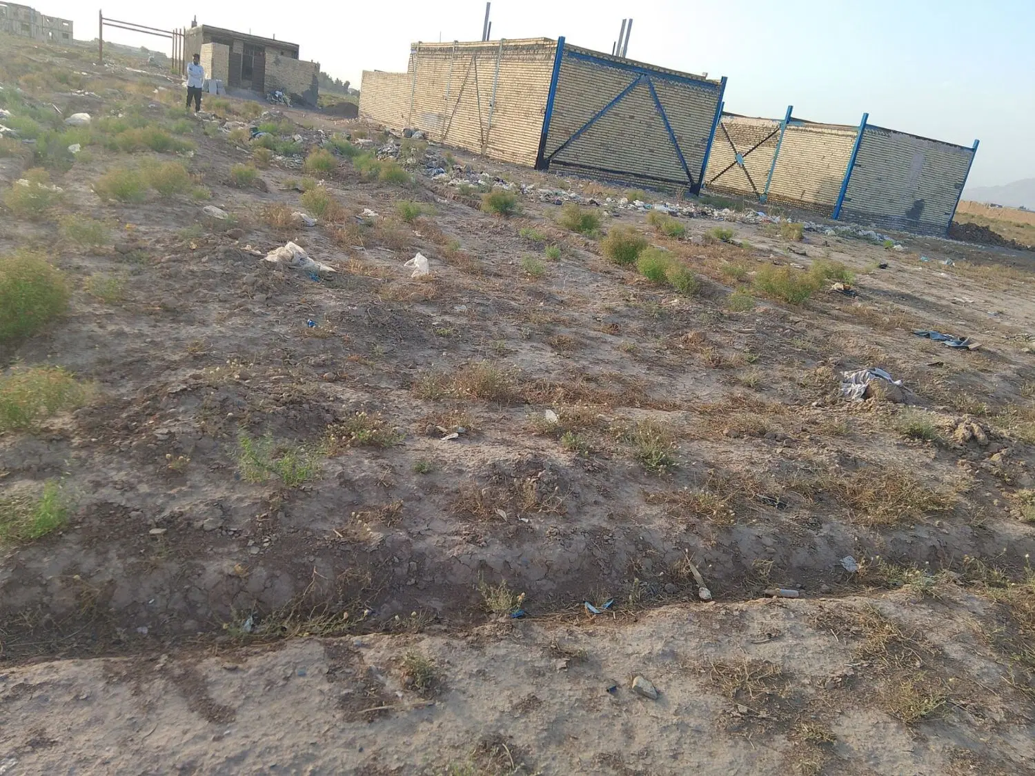 زمین داخل بافت شترک