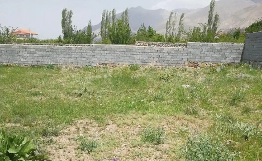 زمین دور دیوار فروشی 6دانگ