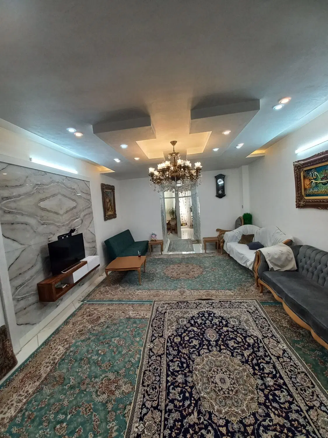 اپارتمان ۹۵ متر دوخواب شیک تمیز توس ۴۱ اول درودی