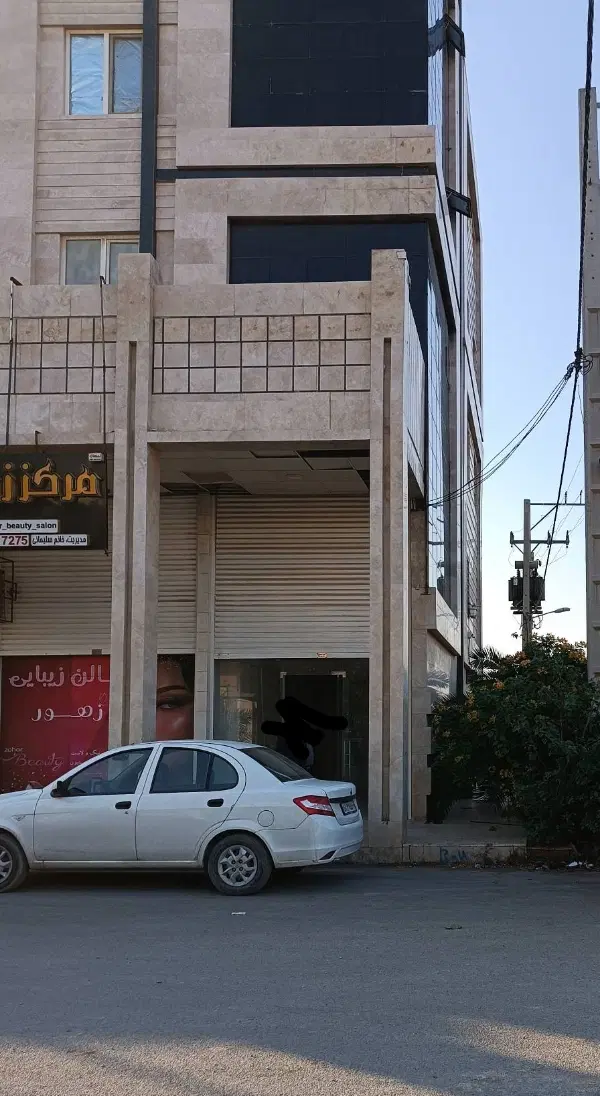 مغازه ۲۸ متر کف ۲۸ متر بالکن خ دماوند نبش اسفند
