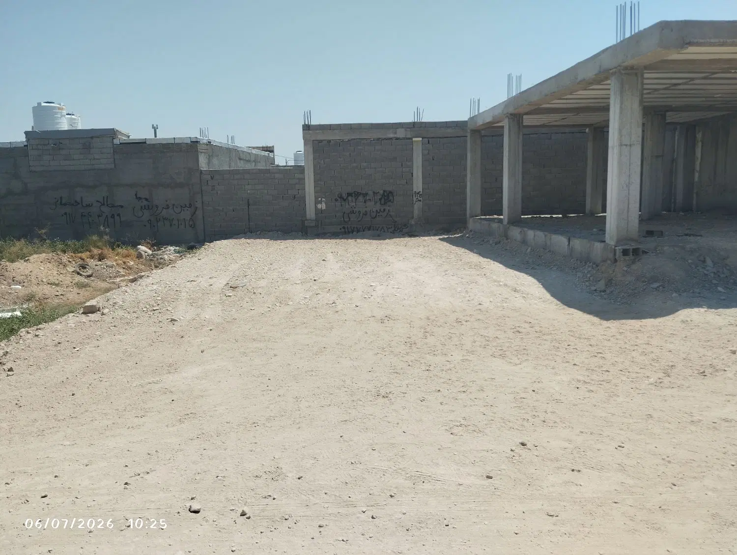 زمین مسکونی ۱۴۵متری