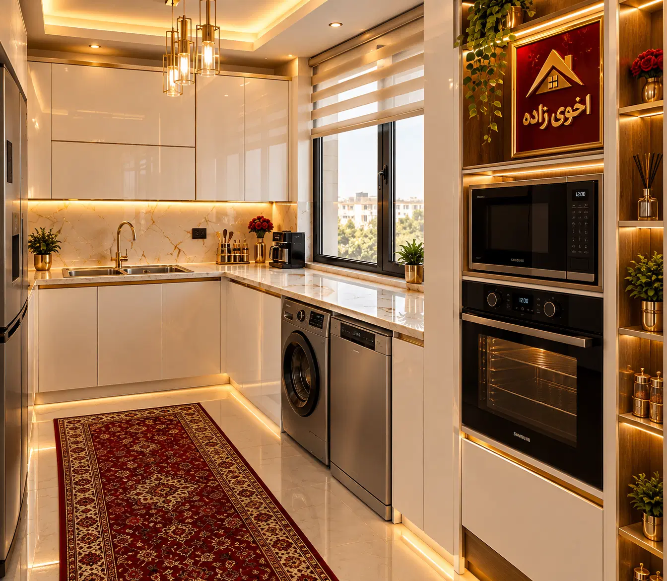 ۱۲۵متر اپارتمان صفر سه نبش در حاشیه امید
