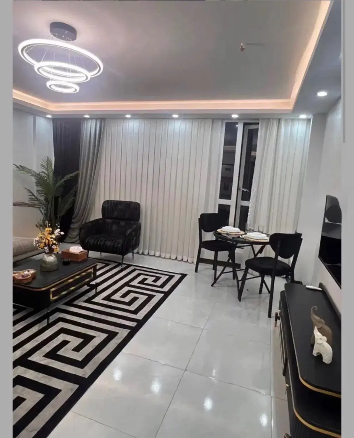 اپارتمان صفر نوساز جکوزی مبله با تراس ساعتی شبانه