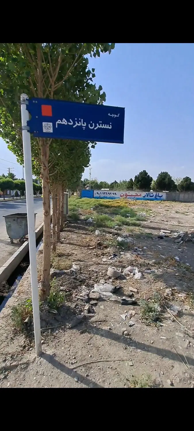 ۲۵۰ متر زمین بر بلوار شورا چهارباغ نقدی پو لازم