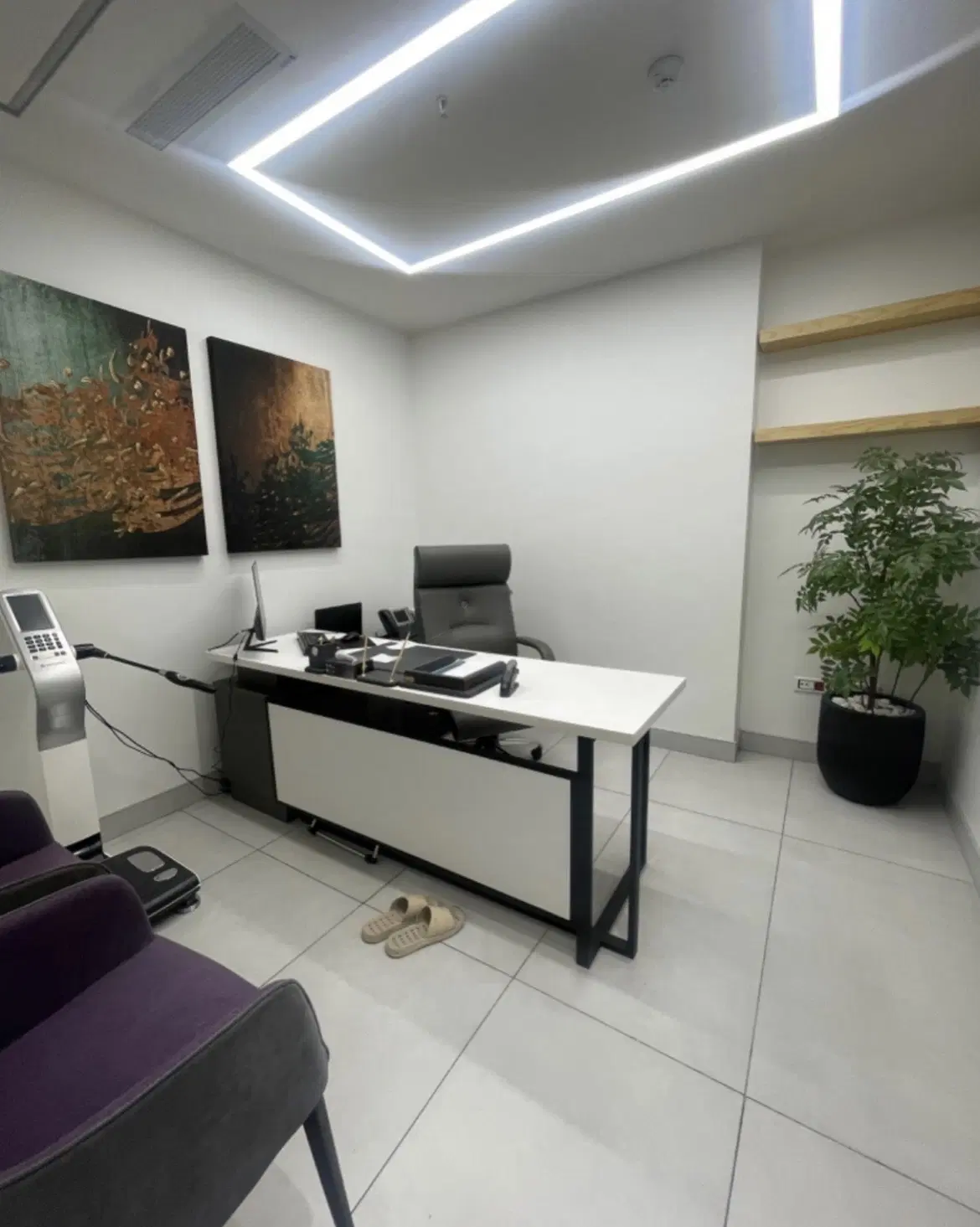 اتاق ۱۲متری_سالن زیبایی وخدمات_لوکس و مدرن