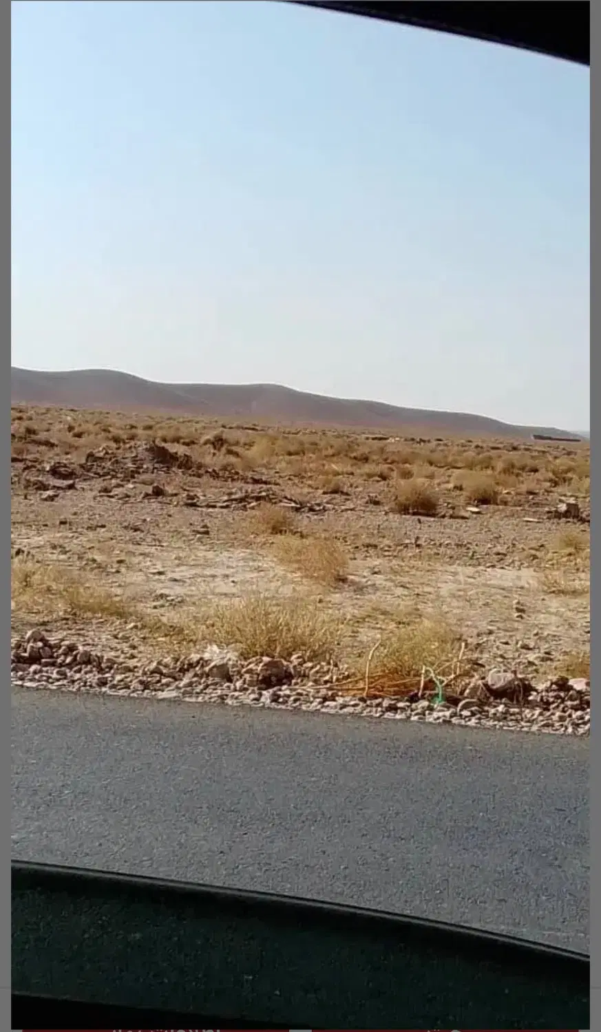 زمین سیادک مرزبانی ۲۱۰ متری شسته رفته