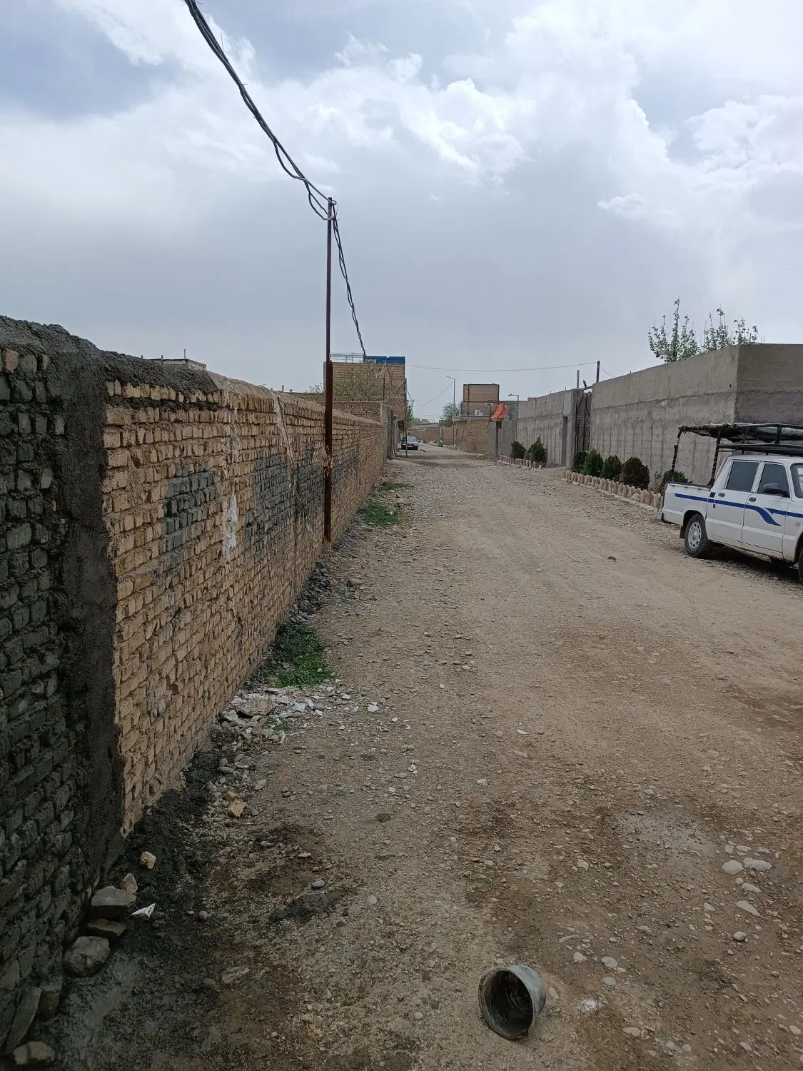 زمین چهاردیواری شده ۵۵۰ متر کلاته بالا