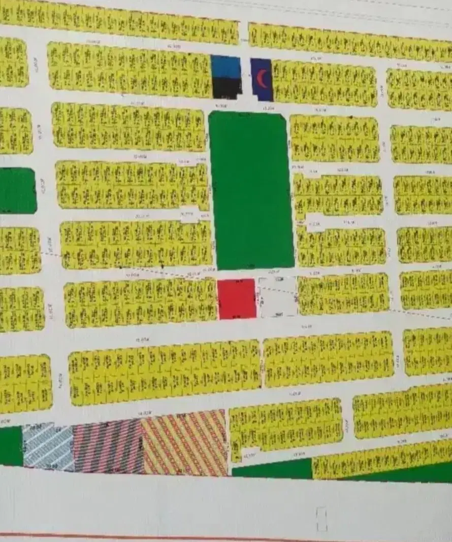 زمین ۱۹۰ متر جنوبی ۱۲ متری فاز ۷