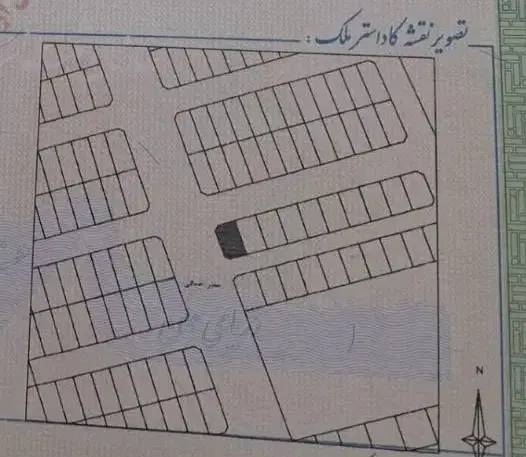 زمین سه نبش خیابان رز تجاری مسکونی