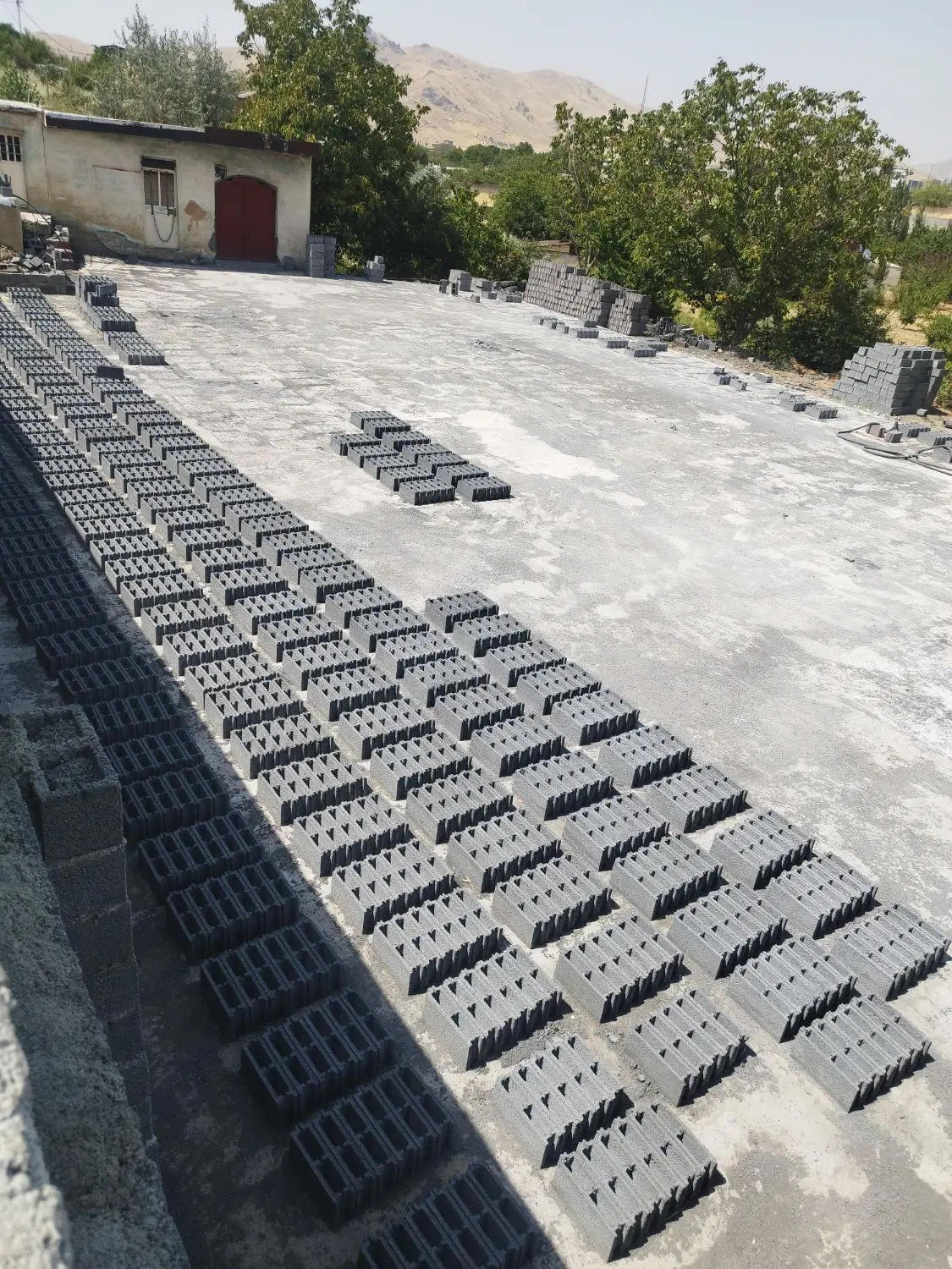 زمین کارگاهی شهرک صنعتی بالاتر از کارخانه شیر
