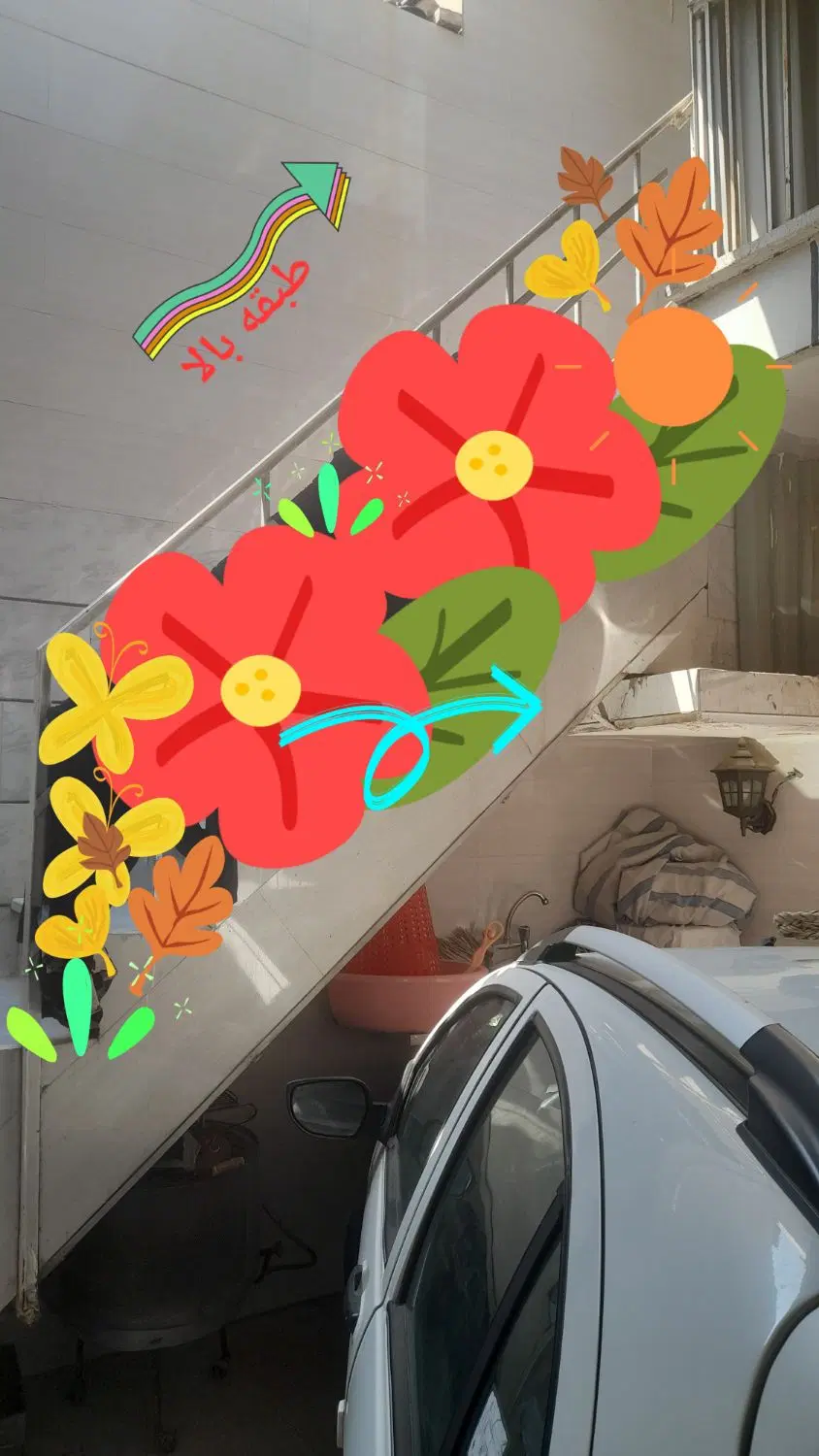 خانه‌ویلایی‌دوطبقه ماشین‌رو