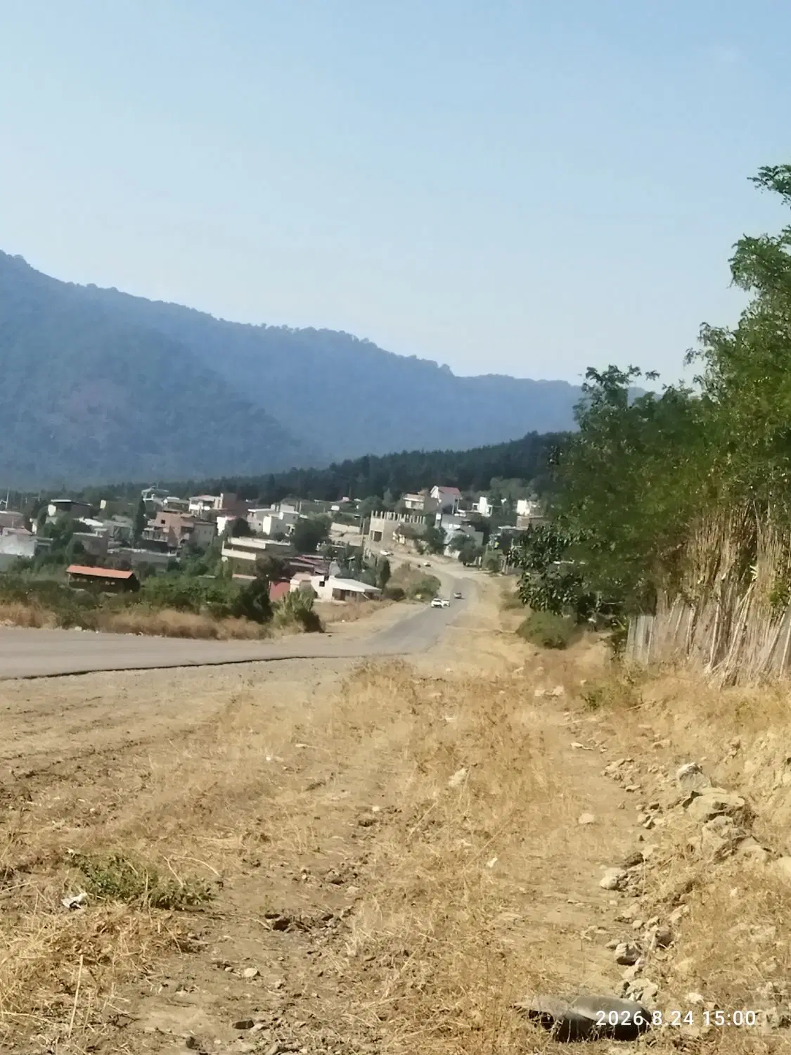 زمین باغی 640متر