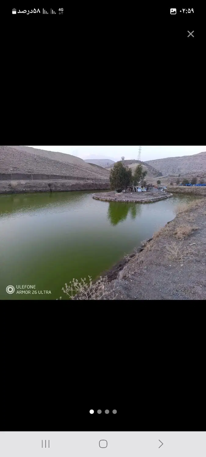 زمین خانه باغ