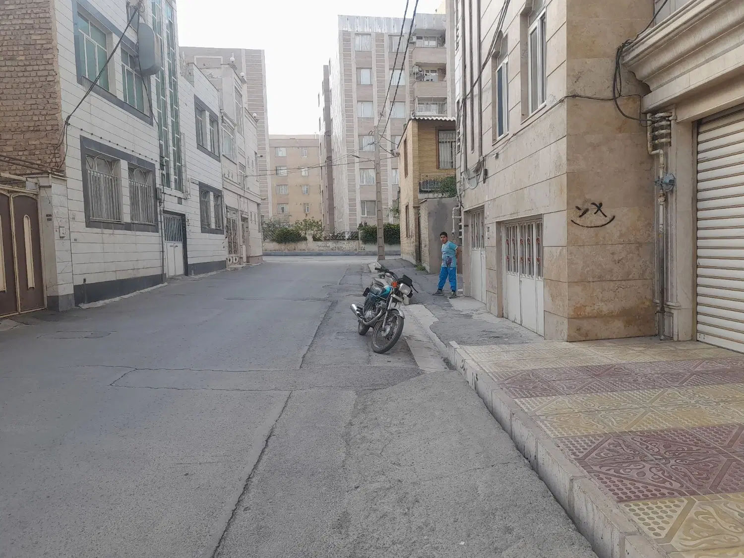 کرهرودخیابان گلهازمین تنگ افتاده