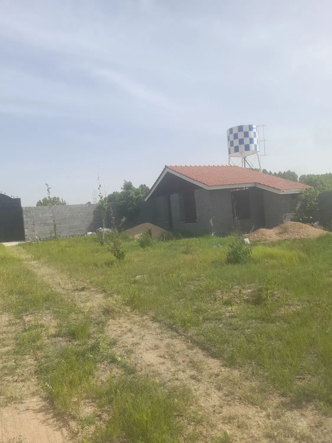 زمین مسکونی و باغی هماشهر سپیدان