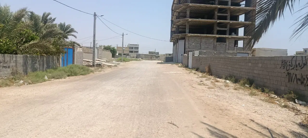 زمین 120متری اول پشت بند دره